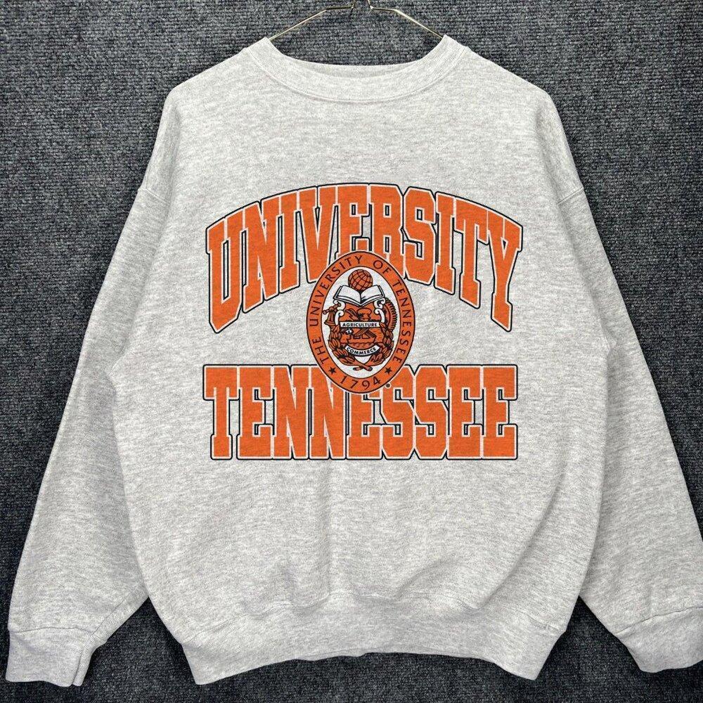 University Of Tennessee Retro Sweatshirt Grey K35555